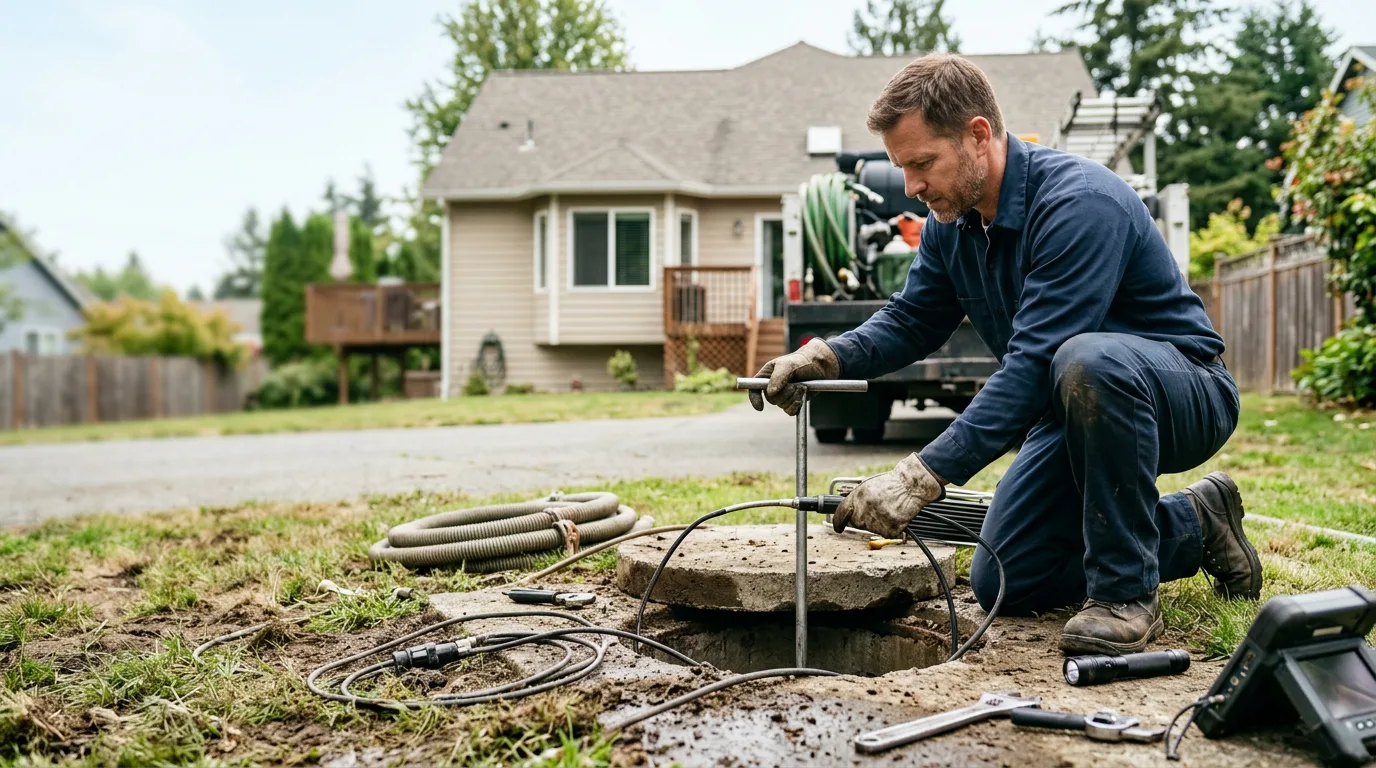 Septic Tank Pumping in Ridgefield, WA